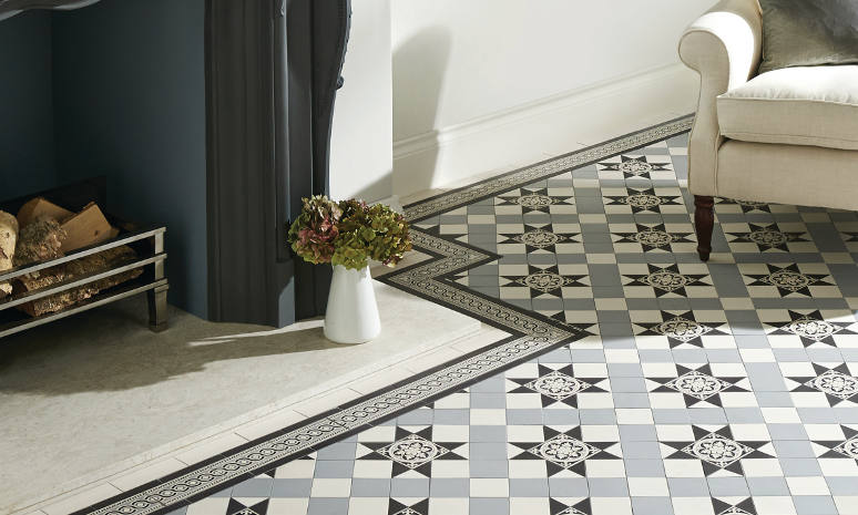 Victorian Floor Tiles Porch Hallway, How To Tile Victorian Hallway