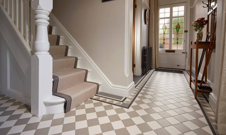 Victorian Tiles for the Entrance Hall