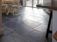 Shepton Worn stone floor tiles